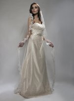 Elenora - Lace Mantilla Wedding Veil