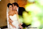 Deanne - Two Tier French Alencon Lace Waltz Wedding Veil